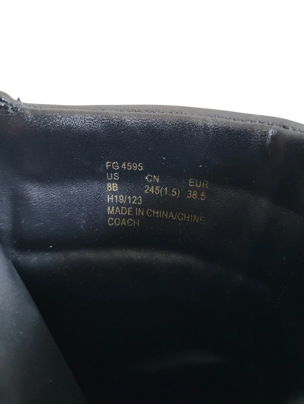 Coach‎ Leather Jenna Boots